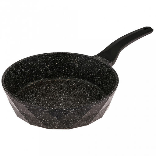 Сковорода с тефлоновым покрытием д26см "Бриллиант Blue", h7,1см, s0,4см, ручка из термостойкого пластика (Россия)