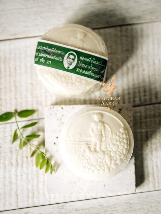 Мыло д/лица и тела Травяное с Кокосовым Маслом РО-РА 170 гр - Тайская лавка фото 4