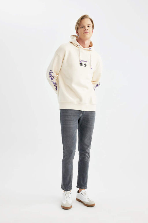 Джинсовые брюки скинни Carlo очень узкого кроя с нормальной талией и очень узкими штанинами - Defacto фото 2