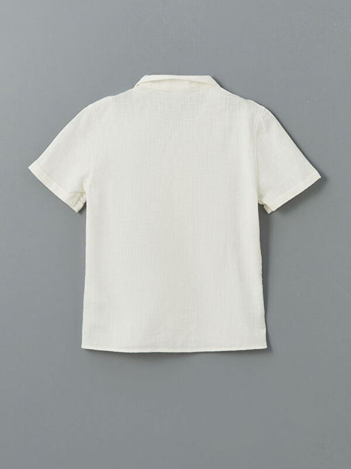 Pamuklu Basic Erkek ?ocuk G?mlek