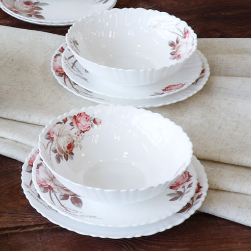 Столовый набор 19 предметов / 19/758578/XN (6916) /уп 2/ серия Чайная роза - Галеонтрейд фото 18