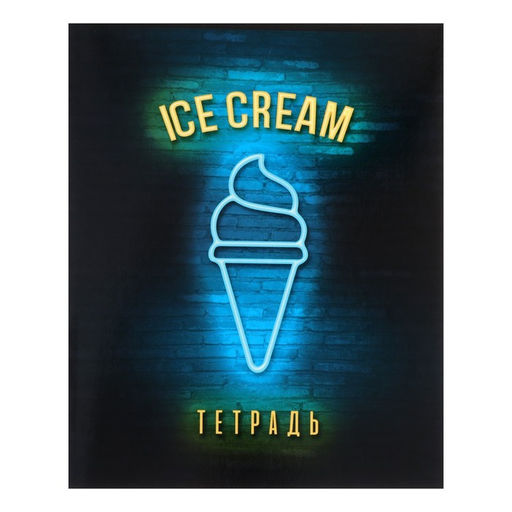 Комплект тетрадей из 5 шт, 36 листов, клетка, Неон, обложка мелованный картон, блок офсет - Calligrata фото 3