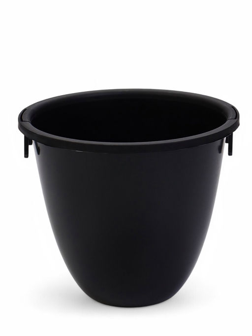 Кашпо для цветов Жемчужина, 4 л, d=29 см, h=19.5 см, пластик, со вставкой, белое - Simaland фото 4