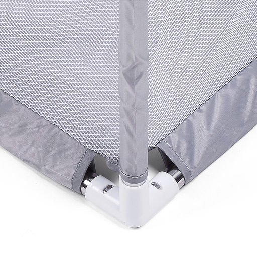 Манеж детский прямоугольный с баскетбольным кольцом и воротами (120*180*60) цвет серый