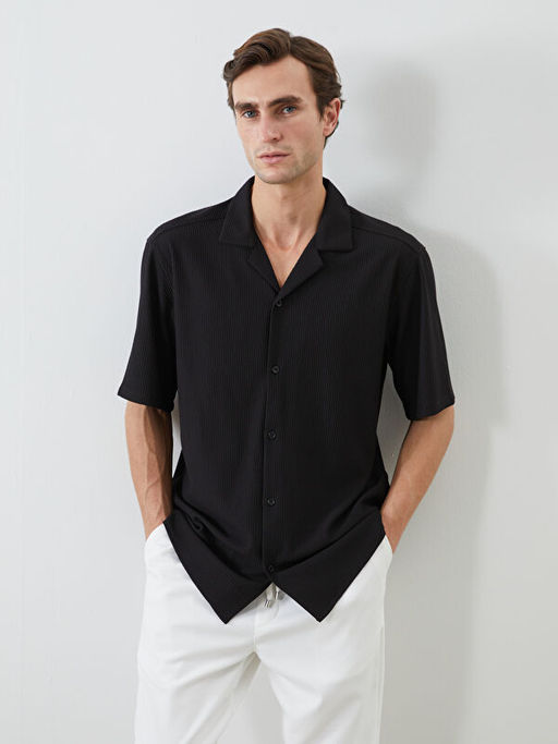 Regular Fit Fitilli Erkek G?mlek