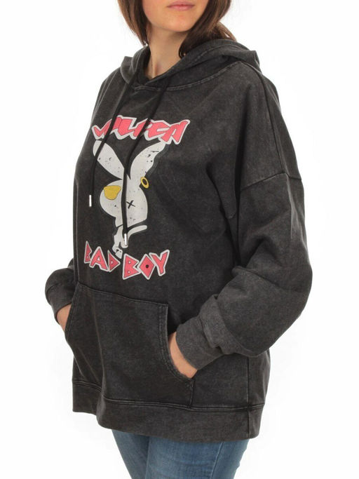 88012 DK. GRAY Худи женское (100% хлопок) - Фабричный китай фото 3