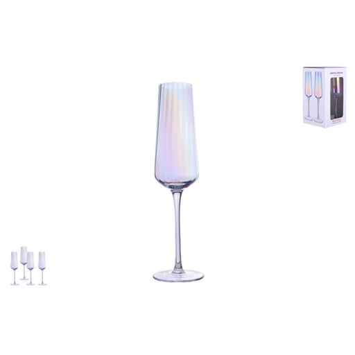 Набор бокалов 1/4 250мл п/у Electro, хрусталь 6993 /КОРАЛЛ/