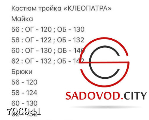 Костюм-тройка Клеопатра - Bruno фото 2