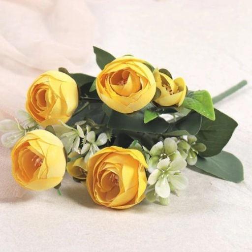 Цветок искусственный 30 см / W394131 /уп 200/800/ (Бежевый) - Галеонтрейд фото 5