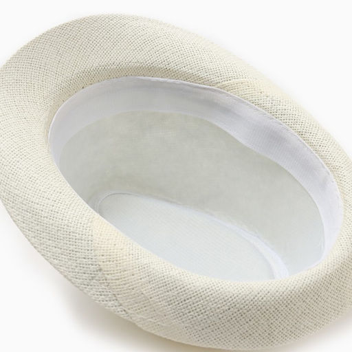 Шляпа мужская MINAKU, размер 58, молочная