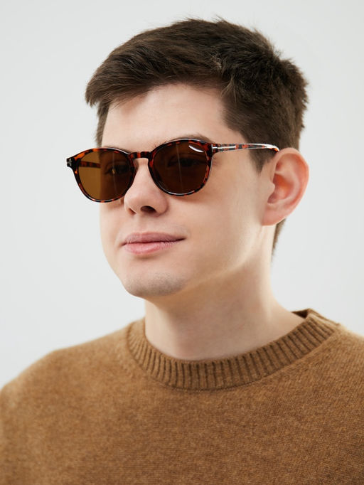 Очки солнцезащитные женские, uv 400, ширина 14.1 см, дужка 13.5 см, линза 6?5.1 см - Simaland фото 7