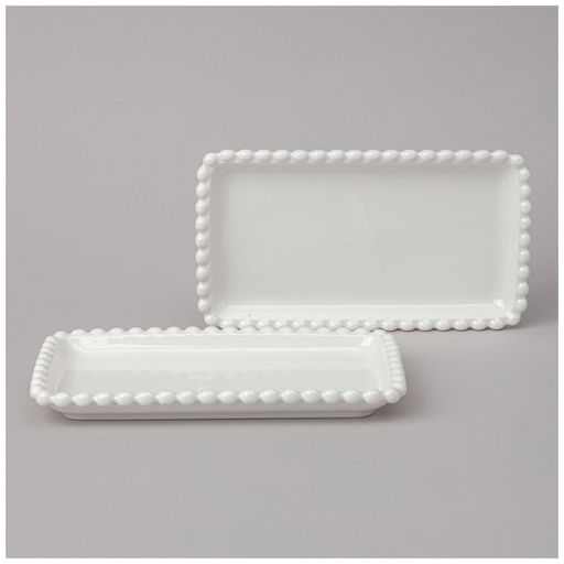 НАБОР БЛЮД LEFARD PEARL ПРЯМОУГ. 2 ШТ. 20*12*2 СМ  фото 2