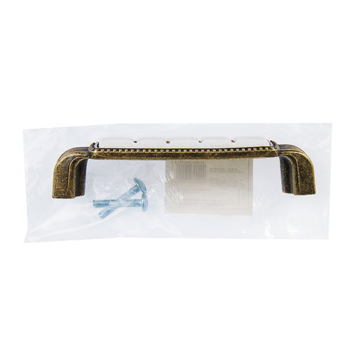 Ручка-скоба CAPPIO ELEGANT РС150AB, м/о 96 мм, керамическая, цвет бронза