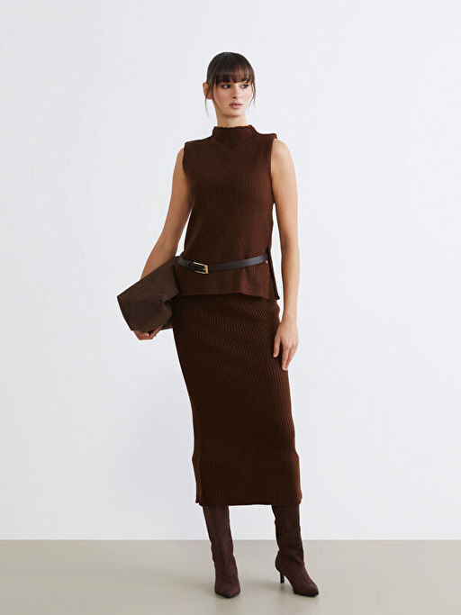 Bisiklet Yaka Kad?n Triko Atlet