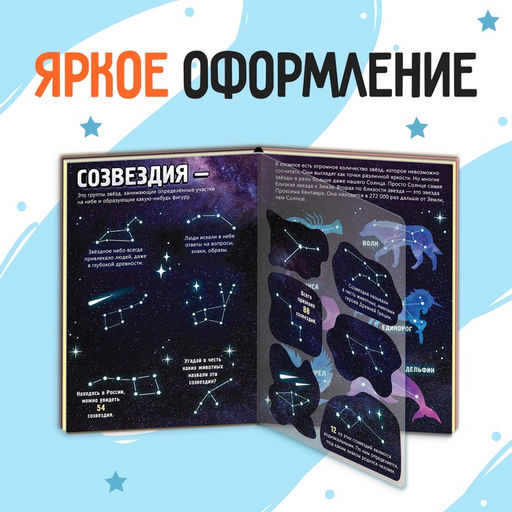 Энциклопедия с прозрачными страницами «Что мы знаем о космосе», 30 стр.