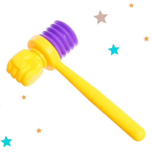 Каталка на палке «Световой самолётик», световые и звуковые эффекты, цвета МИКС