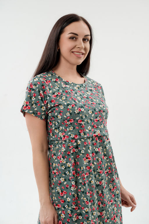 Платье женское из кулирки Миранда цветик - Амадэль фото 6