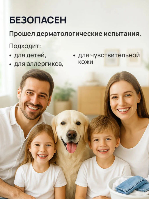 Гель д/стирки Цветных и Белых Вещей Концентрированный Свежий Букет HYGIENE, 520 мл  фото 14