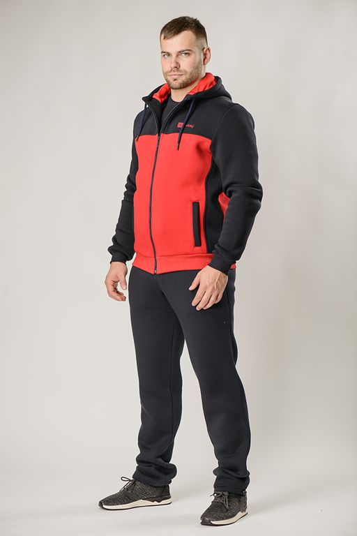 С НАЧЕСОМ утепленный спортивный костюм Футер 3-х нитка