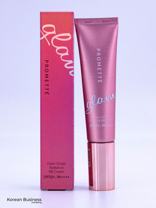 PROMETTE - BB КРЕМ ТОНАЛЬНЫЙ GLAM ORIGIN RADIANCE BB CREAM SPF50+ PA++++, 30 МЛ  фото 4