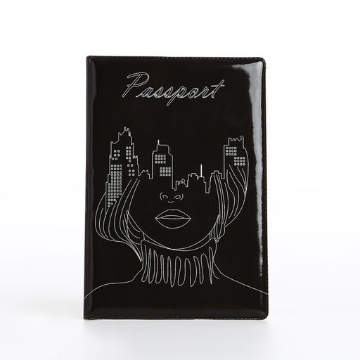 Подарочный набор, поясная сумка, две обложки для паспорта, цвет чёрный - Simaland фото 8