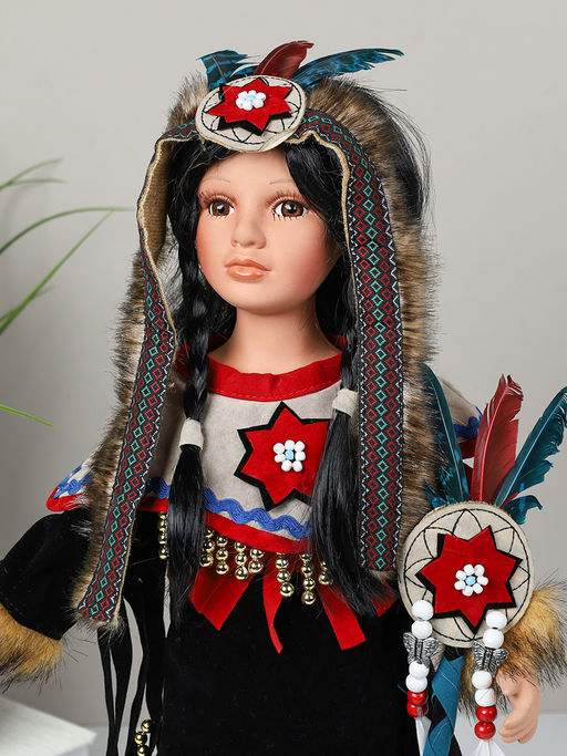 Сувенир коллекционный Индейцы 40 см / ZD1800 /уп 24/ - Галеонтрейд фото 13