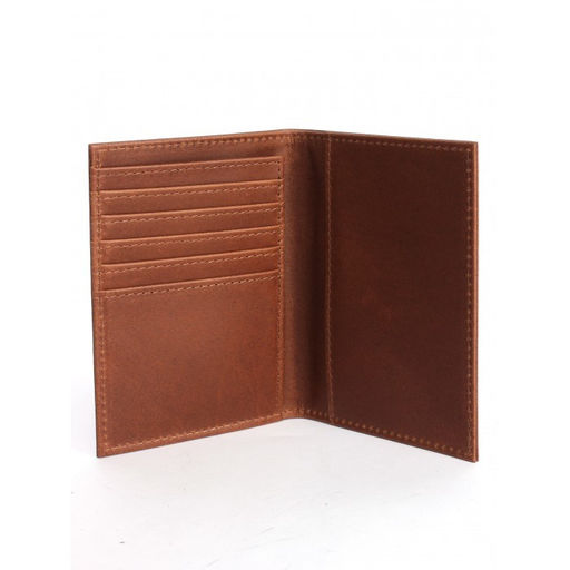 Обложка для авто+паспорт Croco-АВ-108 натуральная кожа коричневый пулл-ап матовый (219) 263945  фото 3