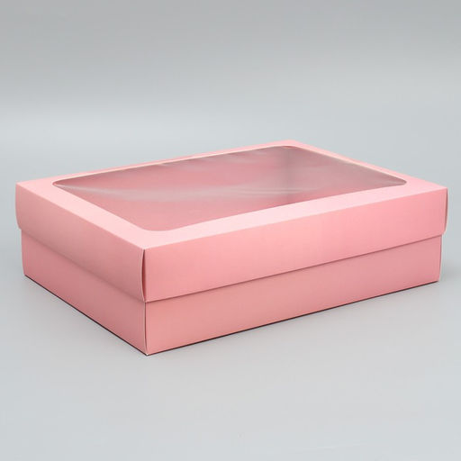 Коробка подарочная Розовая, 32 24 9 см - Дарите счастье фото 3