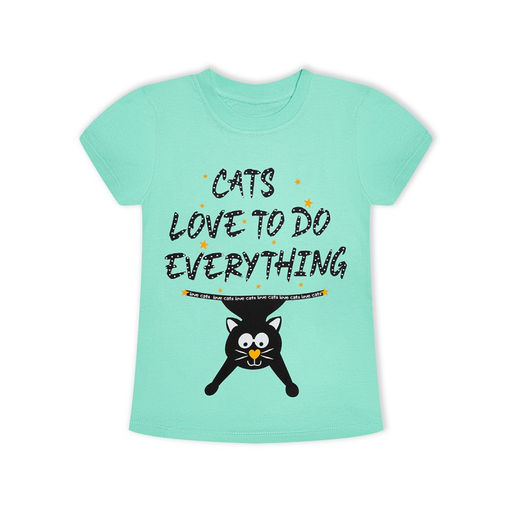 Футболка Подростковая Шалунья Ментоловый - Ronda фото 3