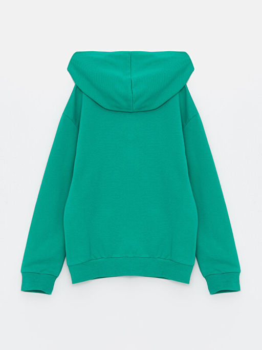 Basic Uzun Kollu Erkek ?ocuk Hoodie - Waikiki фото 2