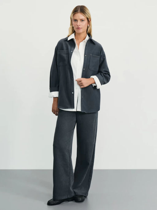 Прямые брюки из вельвета / Zarina