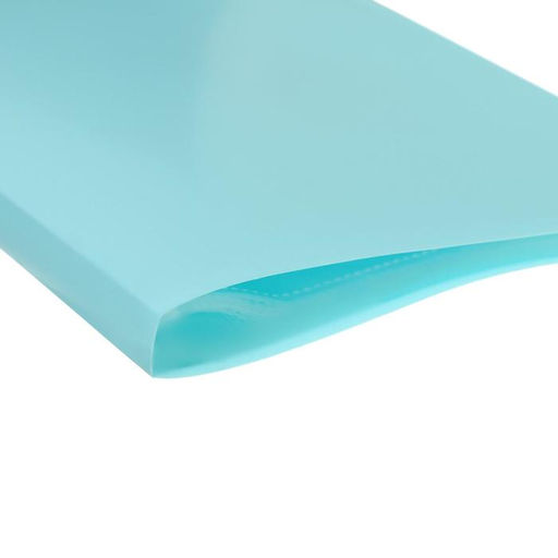 Папка А4 Calligrata, 60 прозрачных вкладышей, 500 мкм, бирюзово-голубой  фото 4