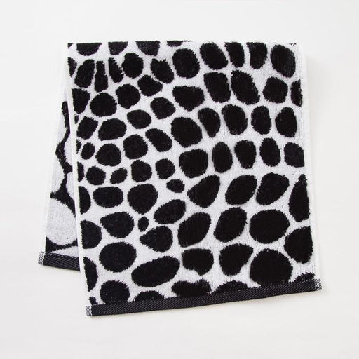 Полотенце махровое Этель ЧБ Змея, пестроткань, 30х60 см