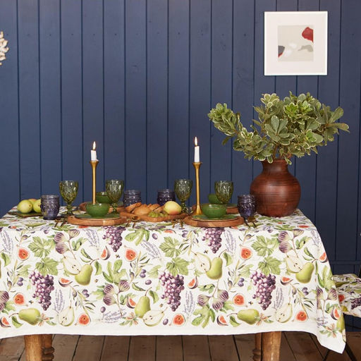 Скатерть Этель. Фруктовый сад, 149?180 см, 100% хлопок, саржа 190 г/м?