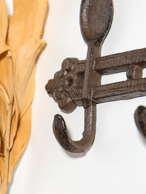 Крючки декоративные чугун "Столовые приборы" 28,5х12,5х3,8 см