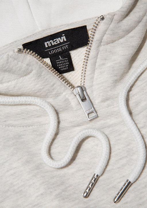 Gri Sweatshirt - Mavi фото 6