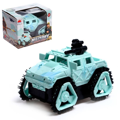 Машина-перевёртыш «Армия», работает от батареек, МИКС