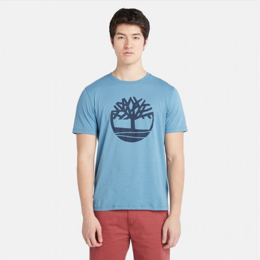 Мужская футболка Timberland TFO T-Shirt Tree Logo Regular синяя