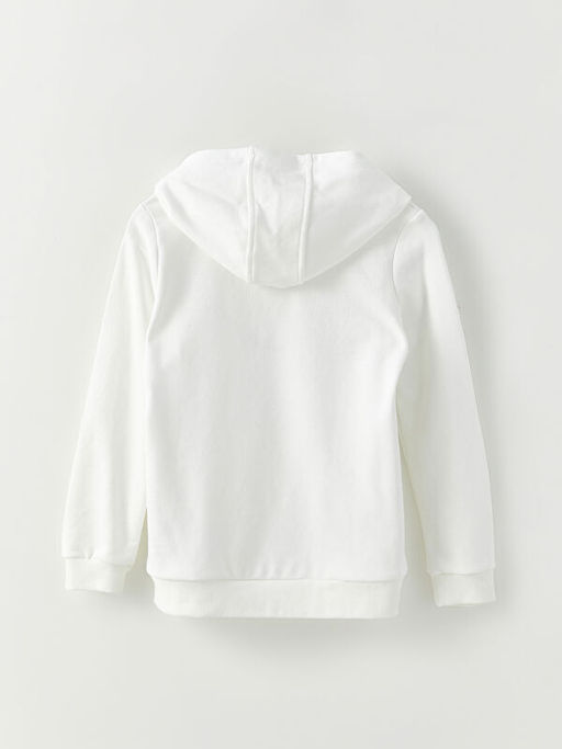 Kap??onlu Atat?rk ?mza Bask?l? Uzun Kollu K?z ?ocuk Sweatshirt - Waikiki фото 2