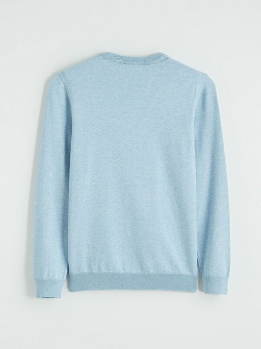 Bisiklet Yaka Erkek Triko Kazak