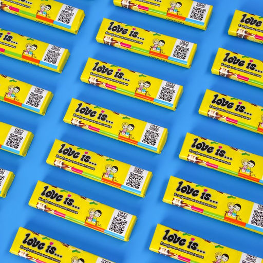 Цена за 24 шт. Конфеты жевательные Love is Кола-лимон, 20 г