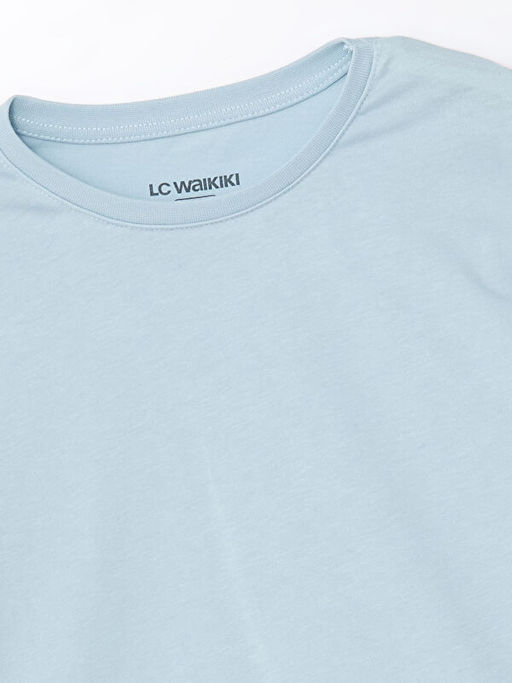 Bisiklet Yaka Basic K?sa Kollu Erkek ?ocuk Ti??rt