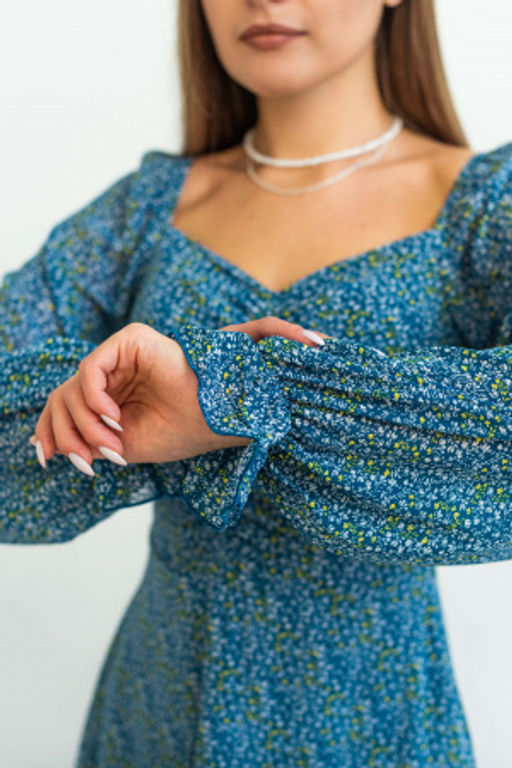 Платье Багряна (морская волна) - Nadi bordo фото 3