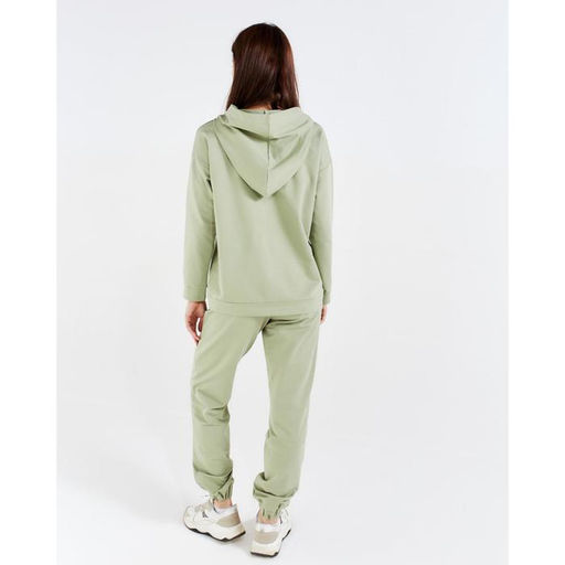 Костюм спортивный женский: худи, брюки, MINAKU: Casual Collection, размер 44, фисташковый