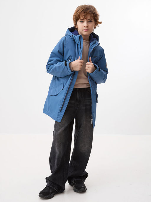 Куртка демисезонная 22532-330 джинсовый