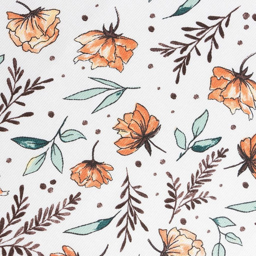 Скатерть Доляна Oleander 149х220 см, 100% хлопок, рогожка 164 г/м2  фото 4