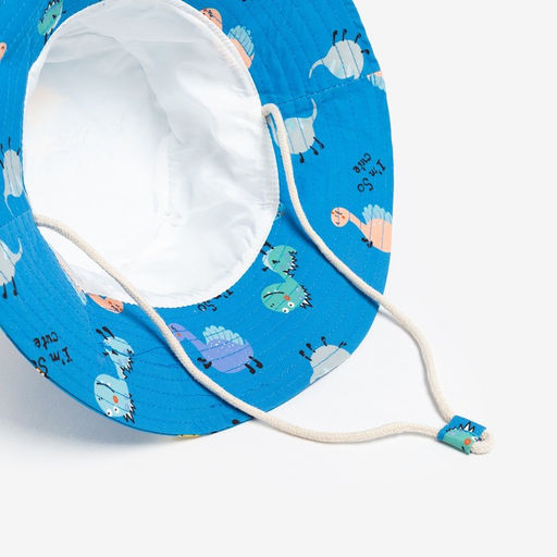 Панама детская MINAKU «Дино», синяя, размер 54