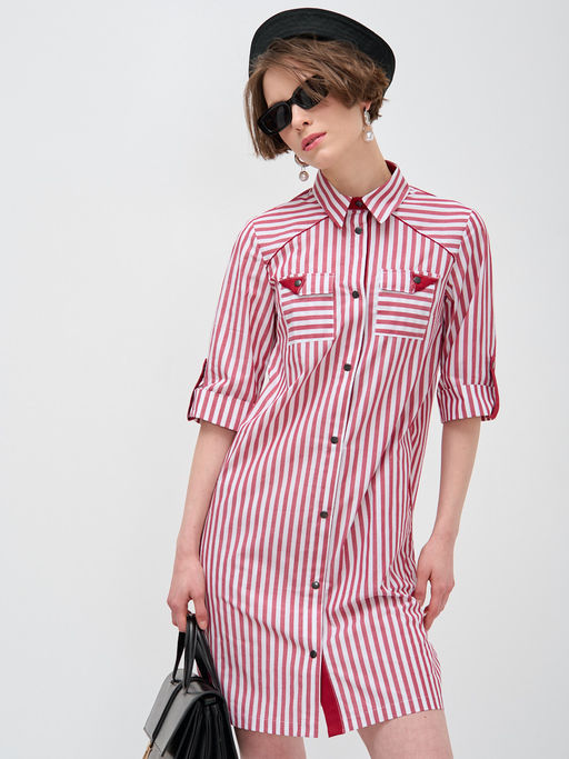 Платье с яркими вставками OD-273-2