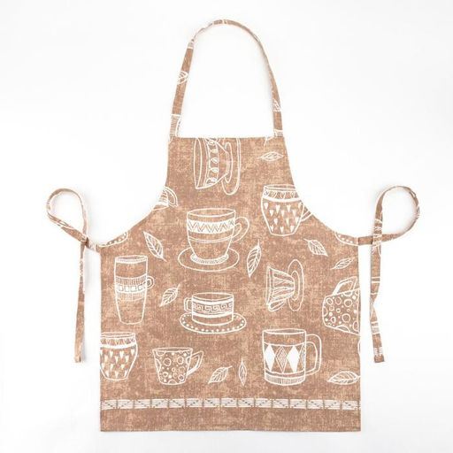 Фартук Доляна Cup of tea 60х65см, 100% хлопок, 164 г/м2  фото 4