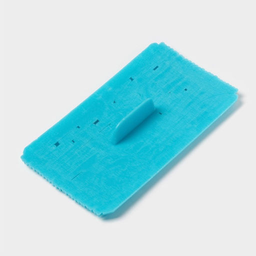 Цена за 2 шт. Печать для теста Доляна «Кора», пластик, 15.5×7.5 см, голубая